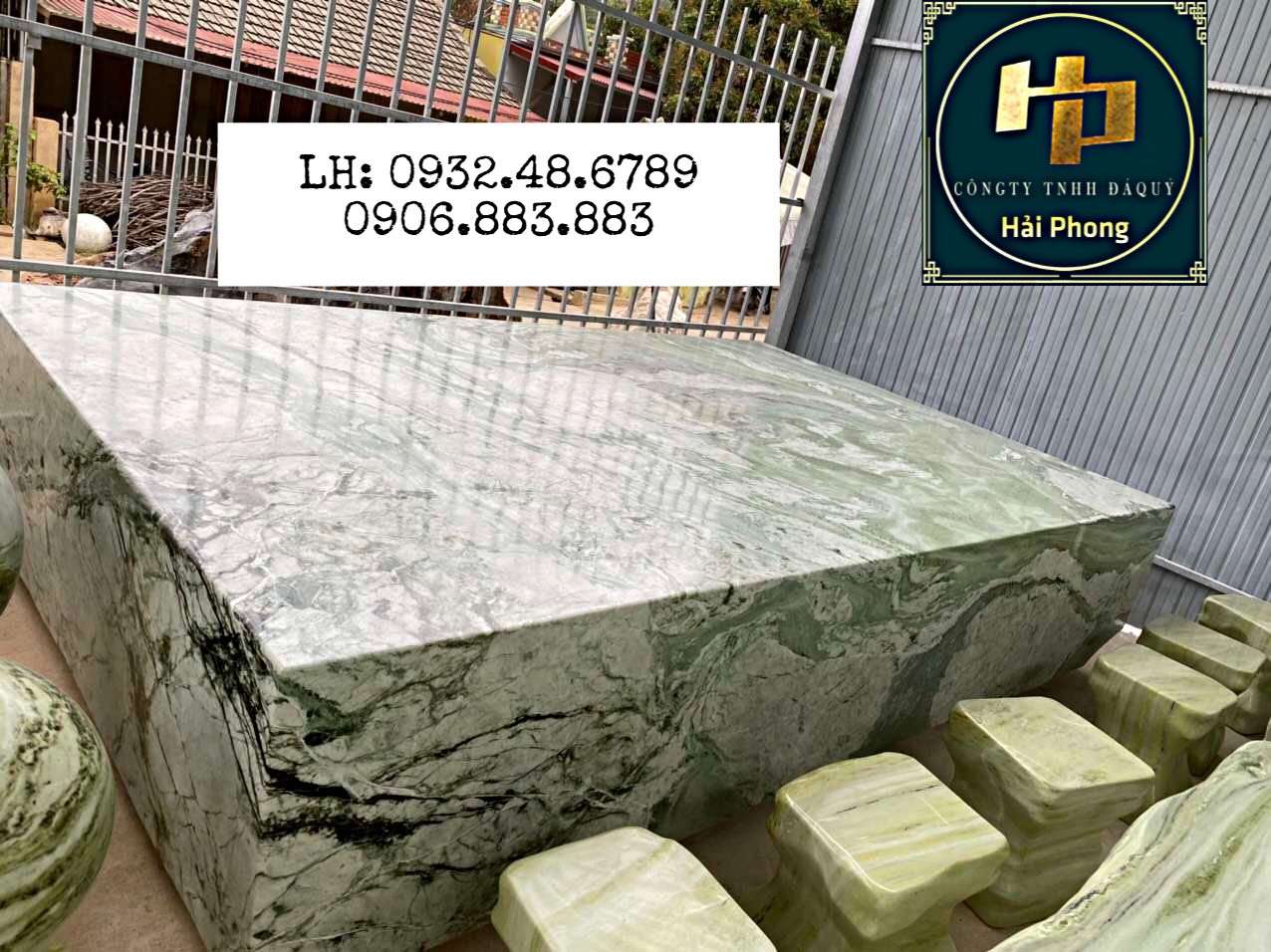 sập đá quý 12 tấn siêu đẹp