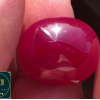 mặt nhẫn nam đá ruby đỏ 22ct siêu đẹp