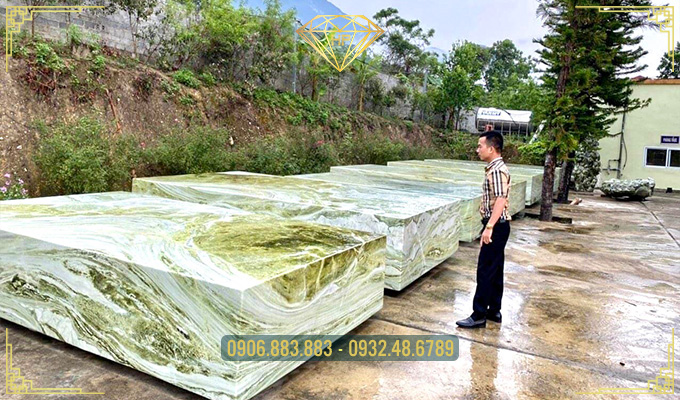 Phản đá tự nhiên nguyên khối